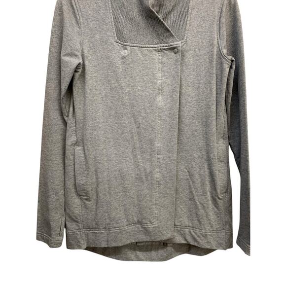 Lululemon Belle Wrap Heathered Medium Grey SZ 2 - Picture 6 of 14